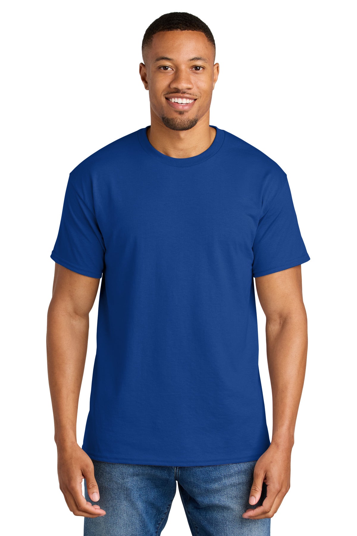 Gildan DryBlend 50 Cotton/50 Poly T-Shirt. 8000 - Deep Royal