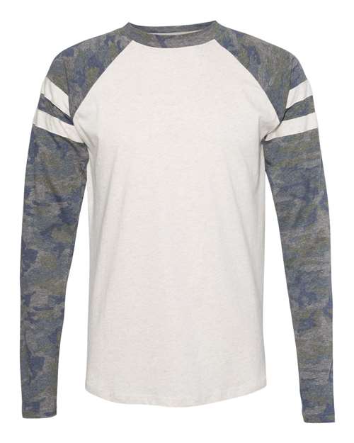 LAT 6934 - Natural Heather/ Vintage Camo/ Natural Heather
