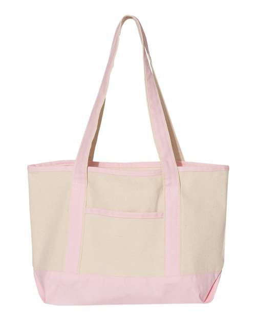 Q-Tees Q125800 - Natural/ Light Pink