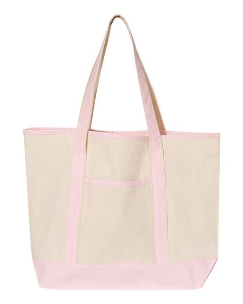 Q-Tees Q1500 - Natural/ Light Pink