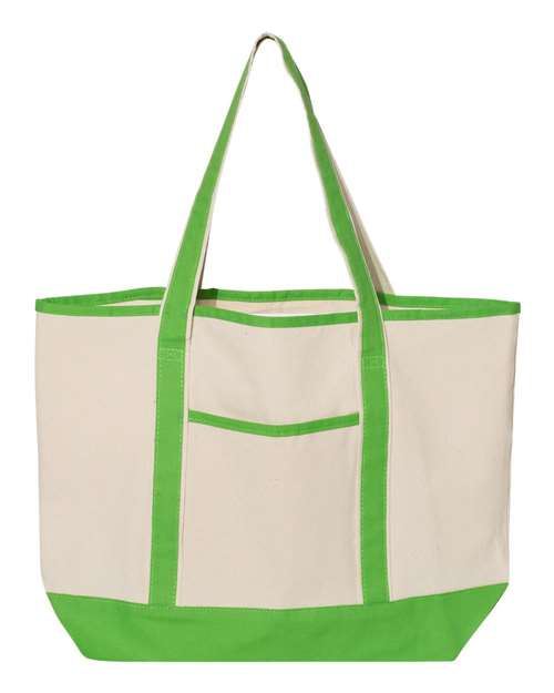 Q-Tees Q1500 - Natural/ Lime