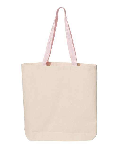 Q-Tees Q4400 - Natural/ Light Pink