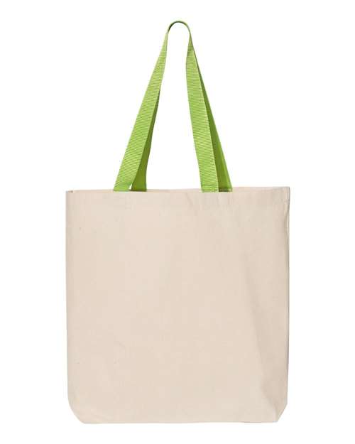 Q-Tees Q4400 - Natural/ Lime