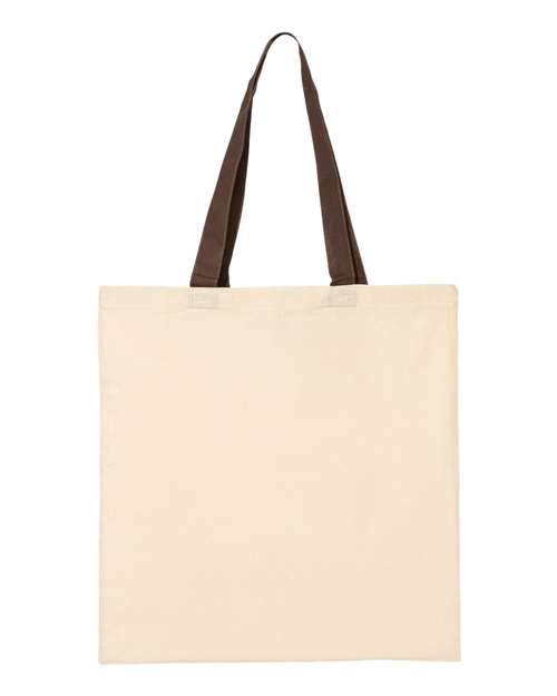 Q-Tees QTB6000 - Natural/ Chocolate