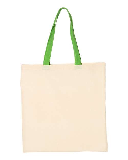 Q-Tees QTB6000 - Natural/ Lime