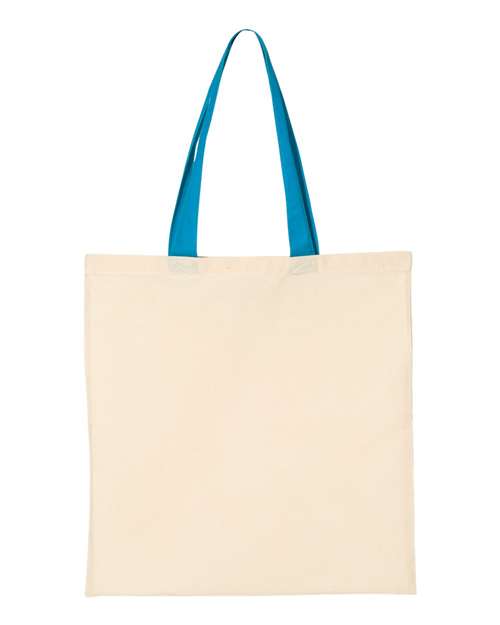 Q-Tees QTB6000 - Natural/ Sapphire