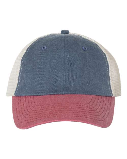 Valucap SP510 - Navy/ Cardinal/ Stone