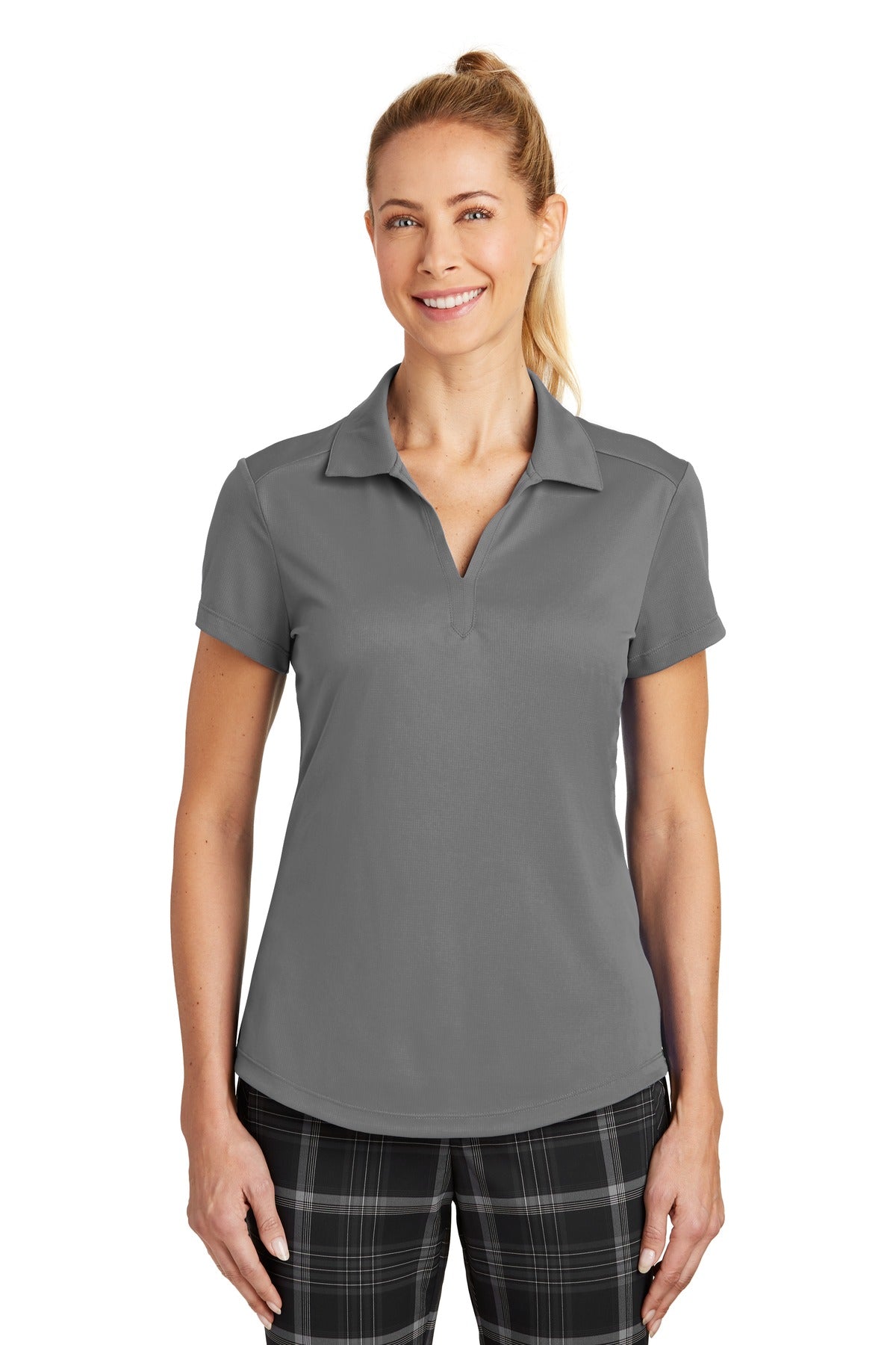 Nike Women's Dri-FIT Legacy Polo. 838957 - Dark Grey