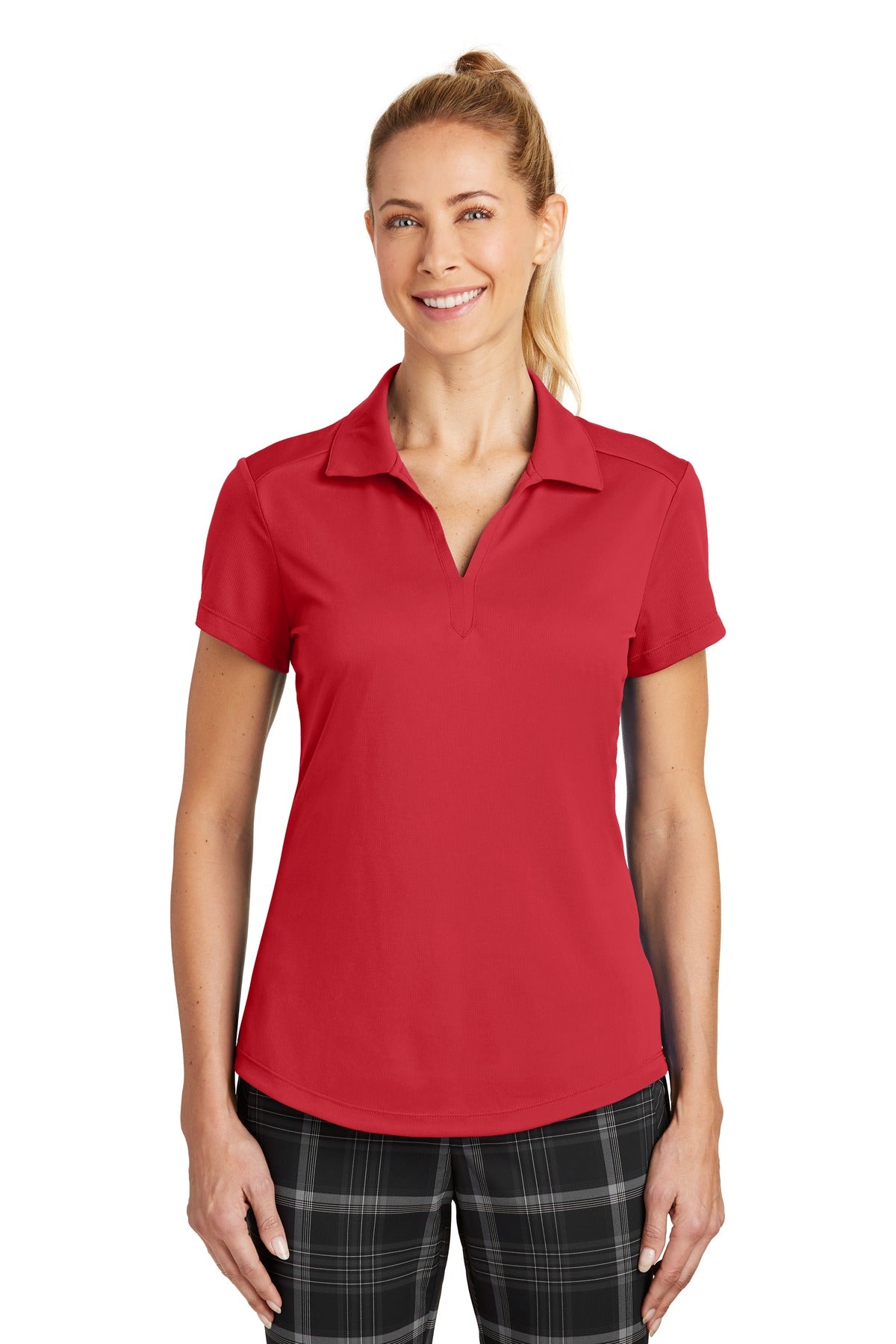 Nike Women's Dri-FIT Legacy Polo. 838957 - Gym Red