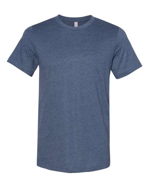 BELLA + CANVAS 3301 - Heather Navy