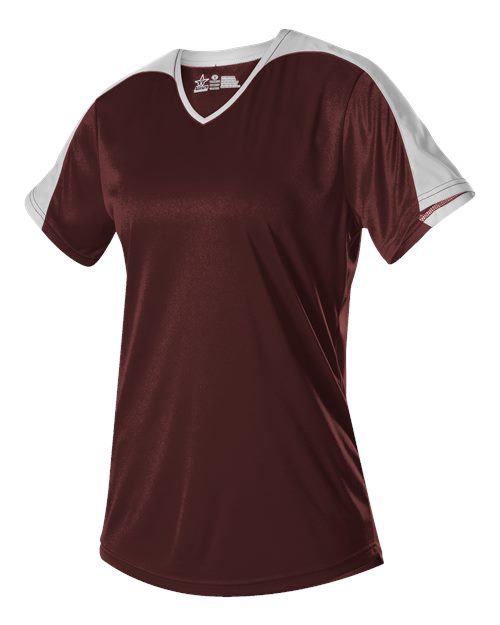 Alleson Athletic 558VW - Maroon/ White