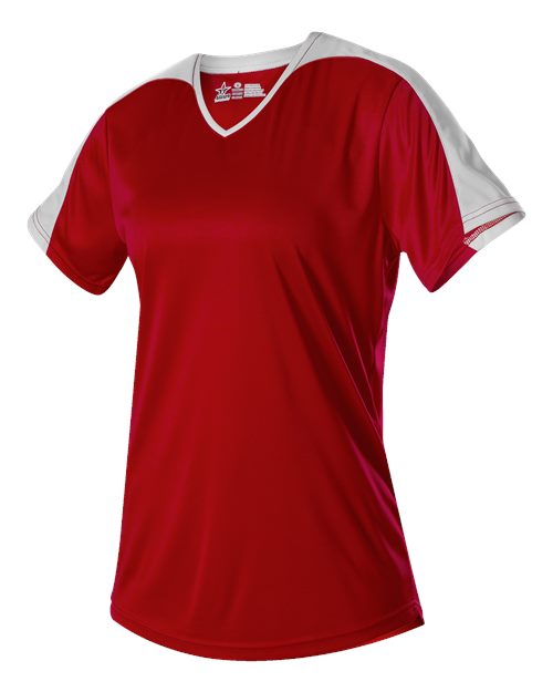 Alleson Athletic 558VW - Red/ White