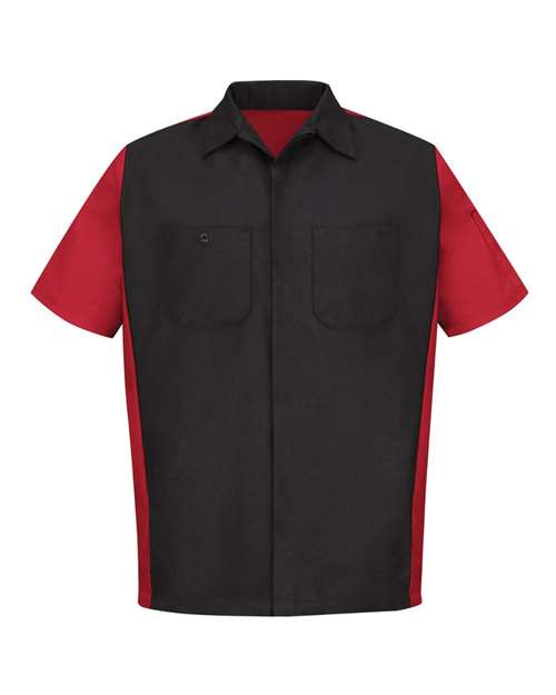 Red Kap SY20T - Black/ Red (LONG SIZES)