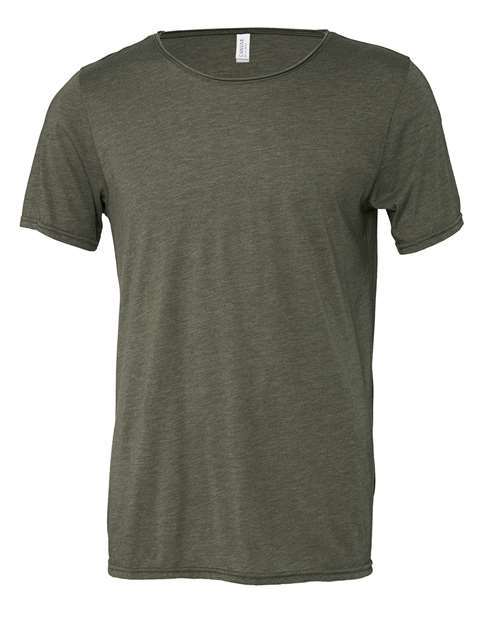 BELLA + CANVAS 3414 - Military Green Triblend