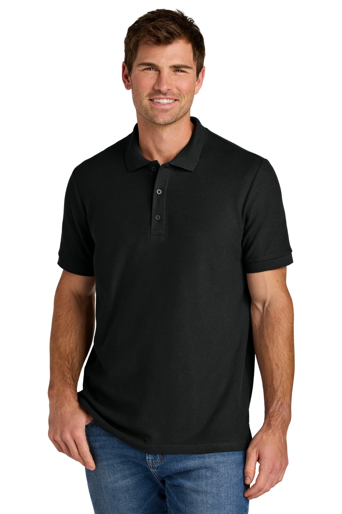 Gildan Hammer Pique Polo 85800 - Black