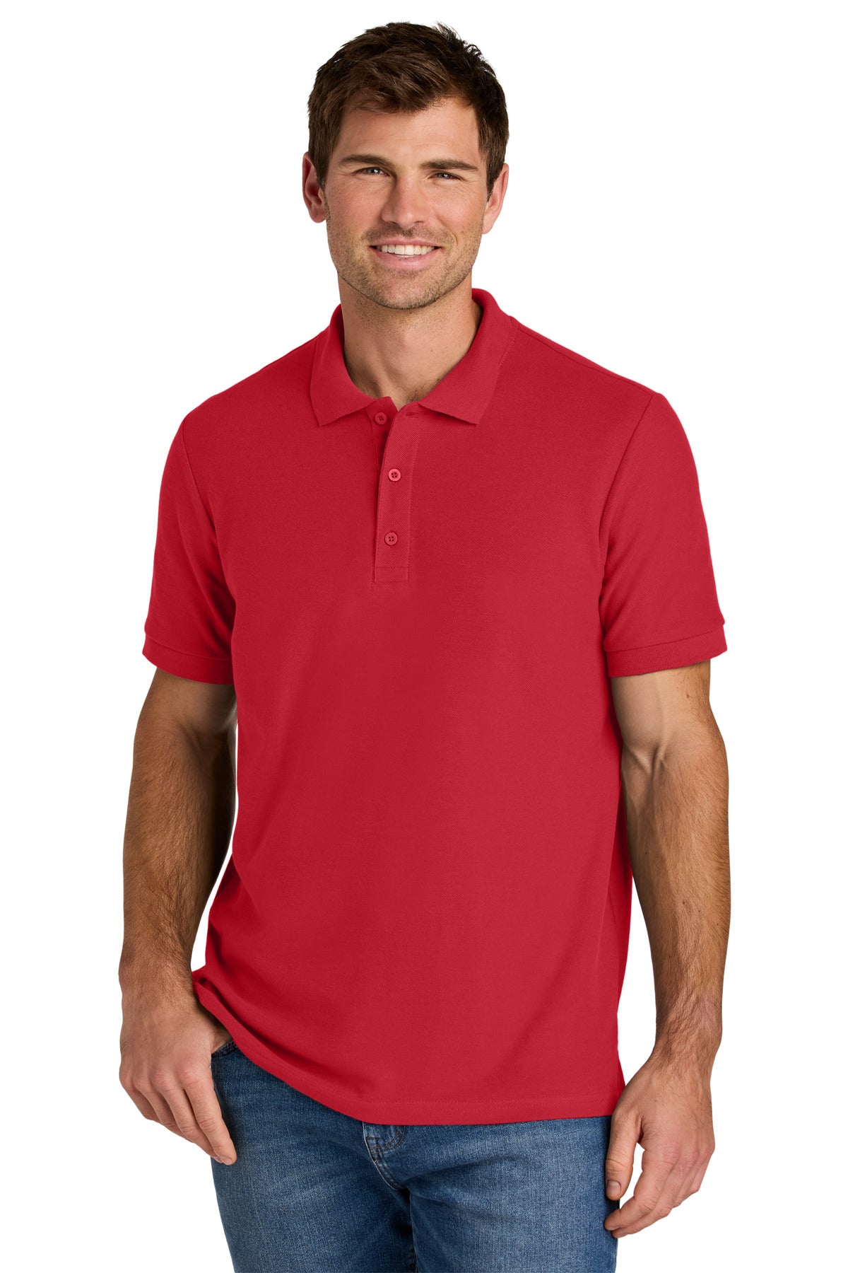 Gildan Hammer Pique Polo 85800 - Red