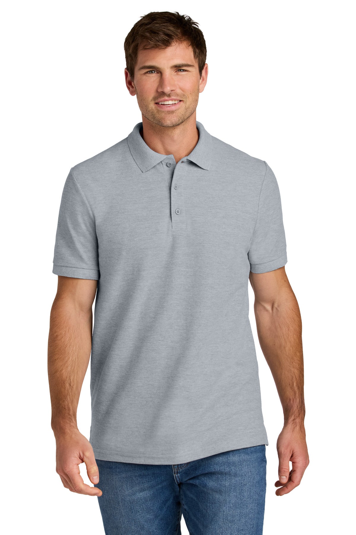 Gildan Hammer Pique Polo 85800 - Ring Spun Sport Grey