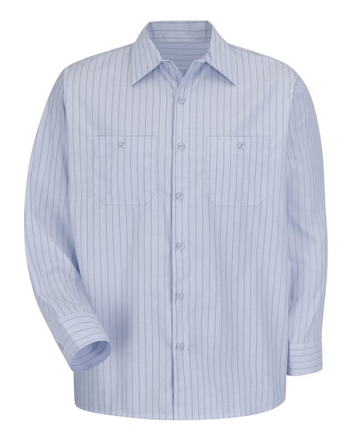 Red Kap SP10T - Light Blue/ Navy Stripe