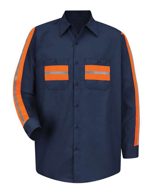 Red Kap SP14ET - Navy/ Orange Trim