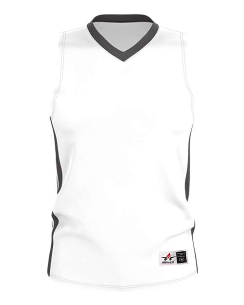 Alleson Athletic 538J - White/ Charcoal