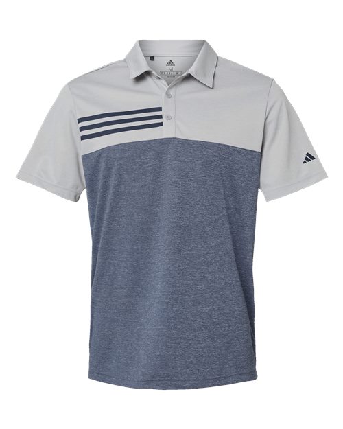 Adidas A508 - Grey Two Heather/ Collegiate Navy Heather