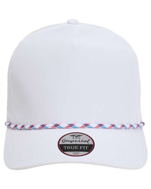 Imperial 5054 - White/ Light Blue-Red