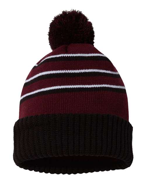 Richardson 134 - Maroon/ Black/ White
