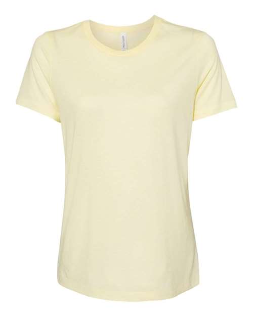 BELLA + CANVAS 6413 - Pale Yellow Triblend