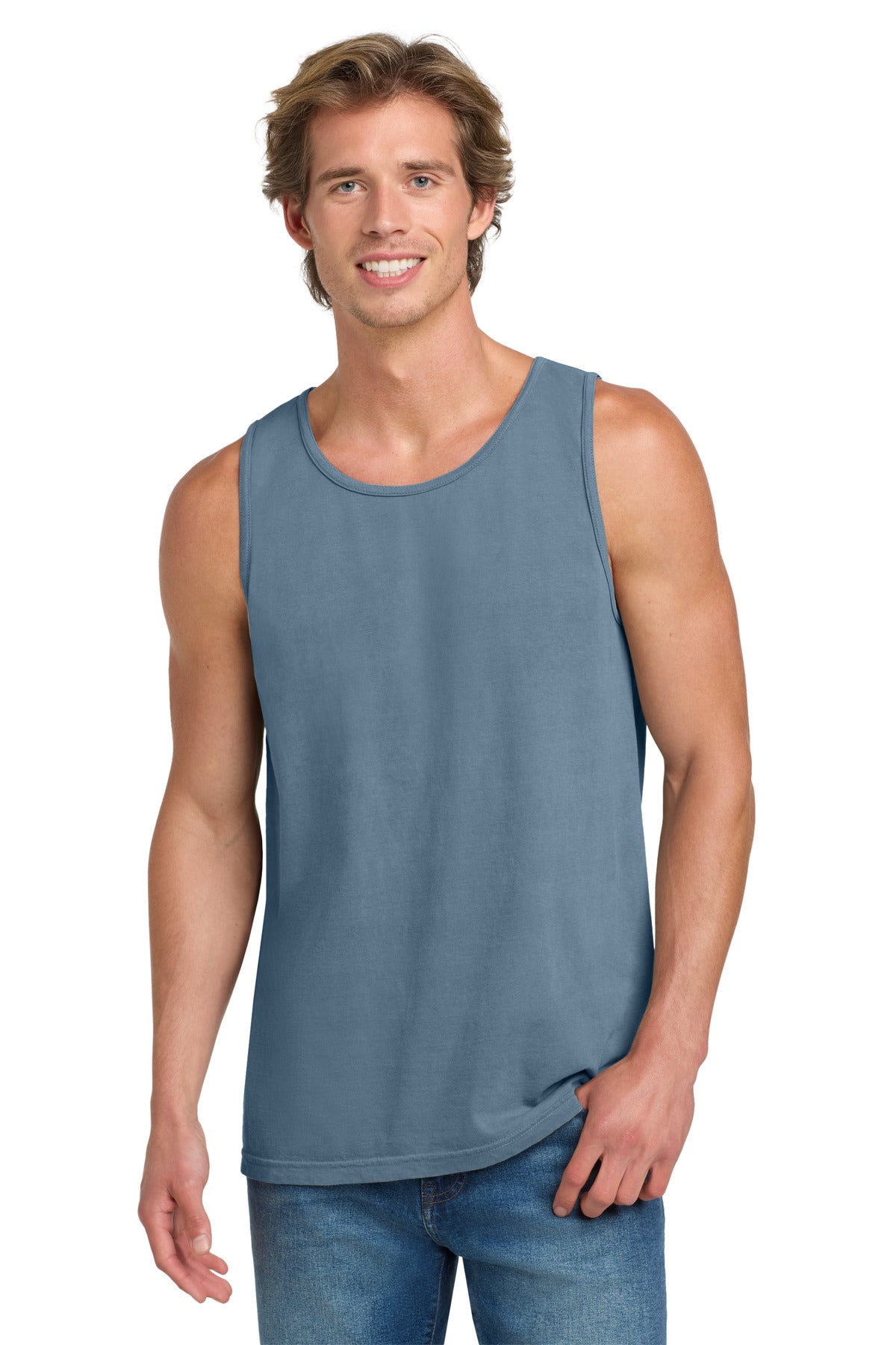 COMFORT COLORS  Heavyweight Ring Spun Tank Top. 9360 - Blue Jean