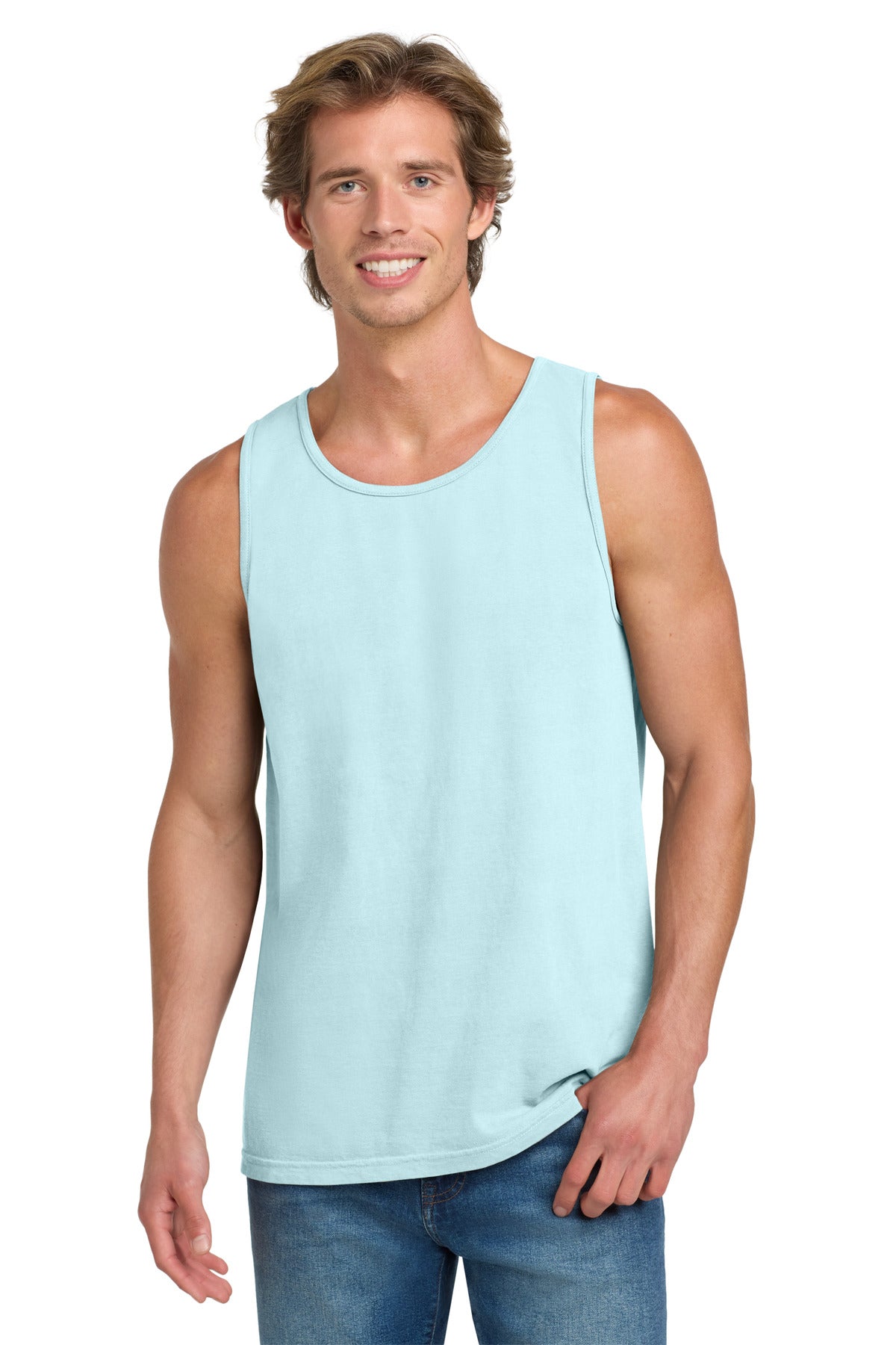 COMFORT COLORS  Heavyweight Ring Spun Tank Top. 9360 - Chambray