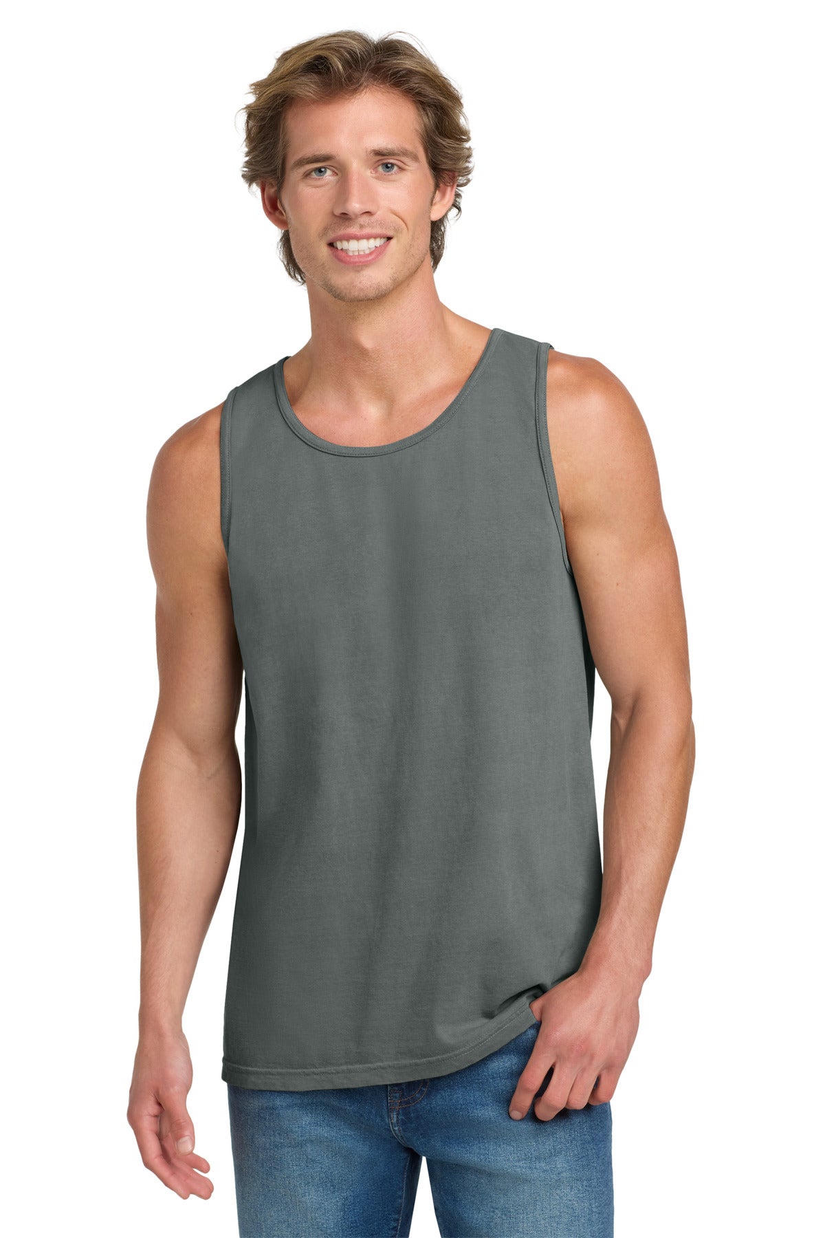 COMFORT COLORS  Heavyweight Ring Spun Tank Top. 9360 - Grey
