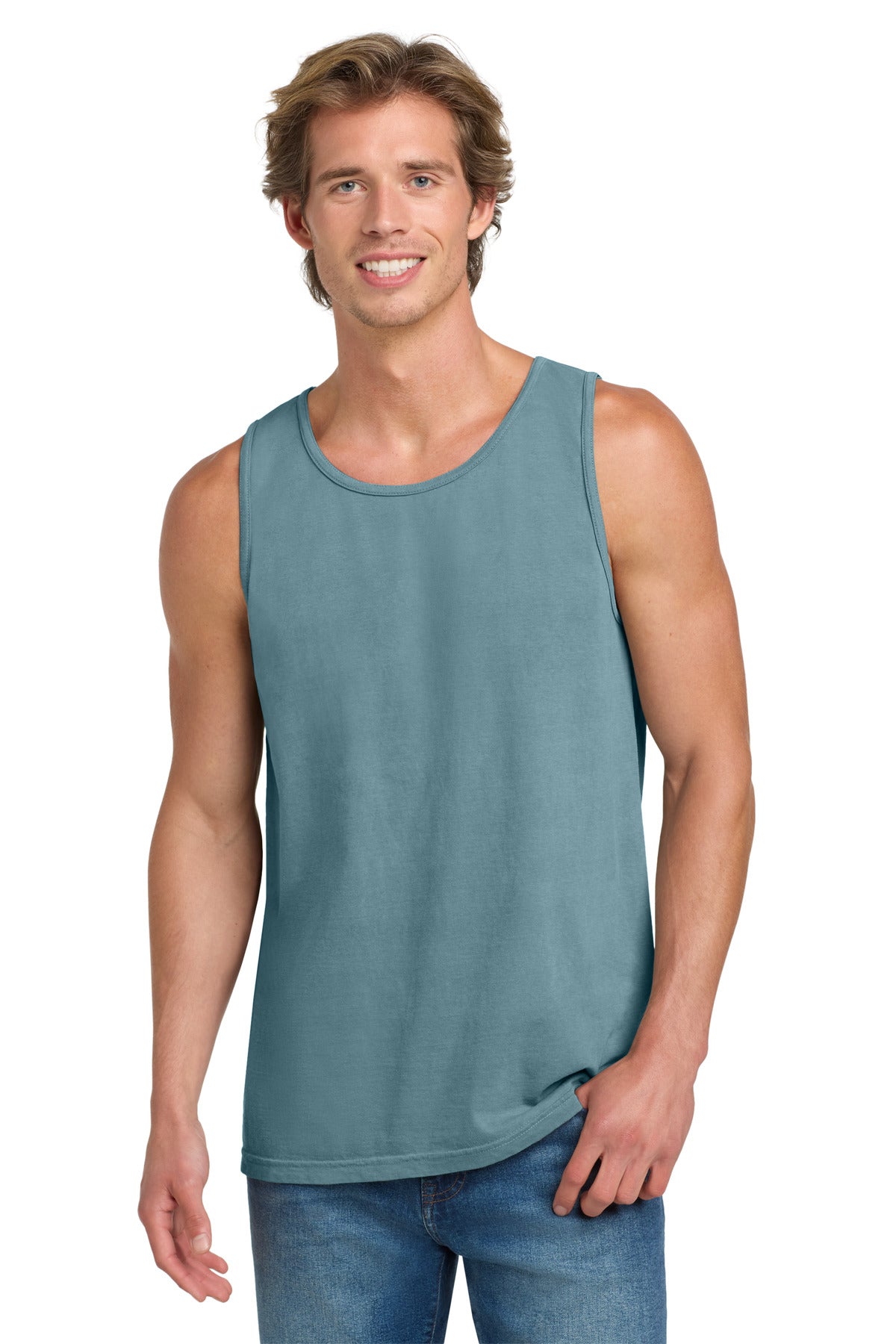 COMFORT COLORS  Heavyweight Ring Spun Tank Top. 9360 - Ice Blue