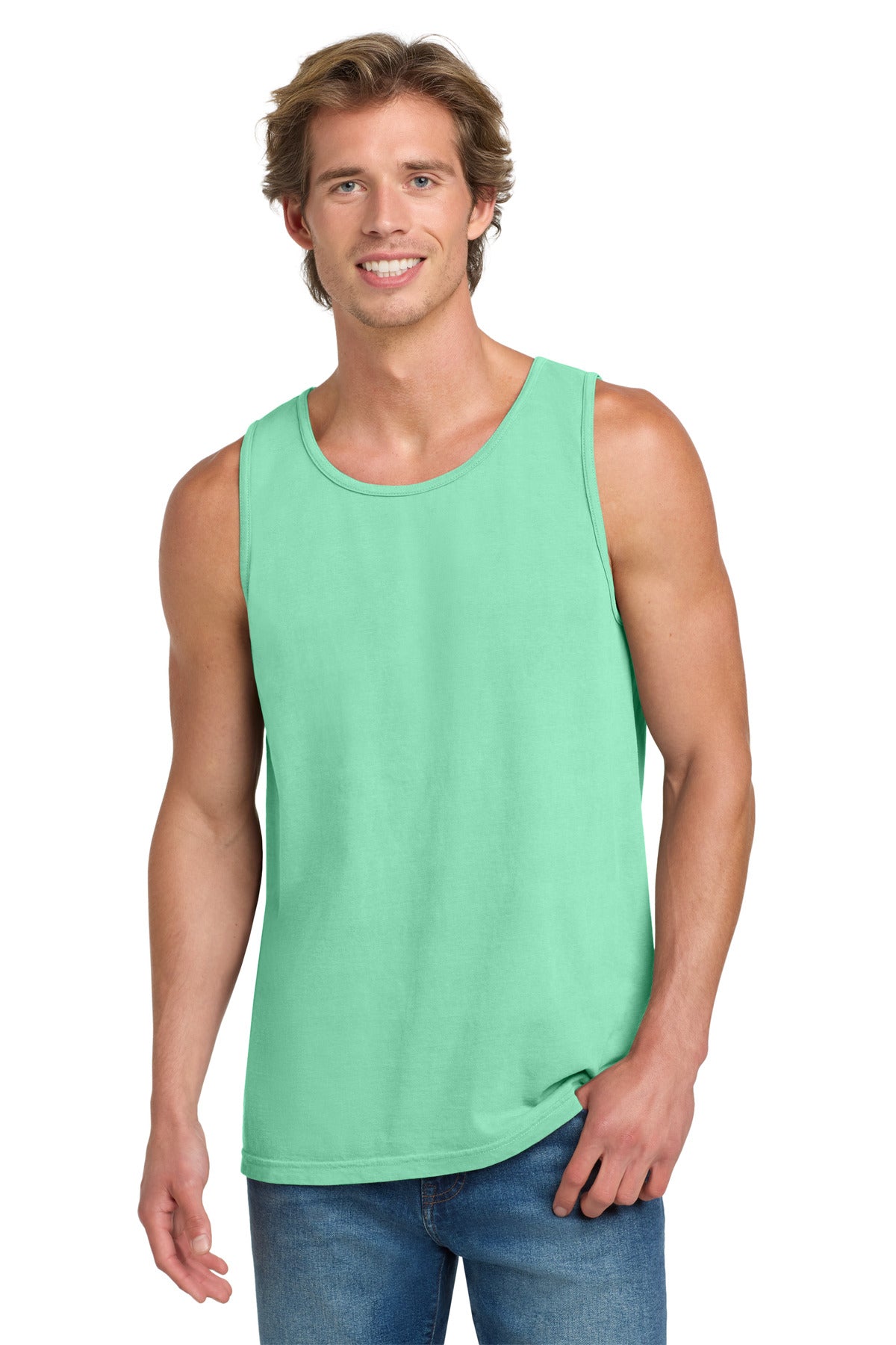 COMFORT COLORS  Heavyweight Ring Spun Tank Top. 9360 - Island Reef
