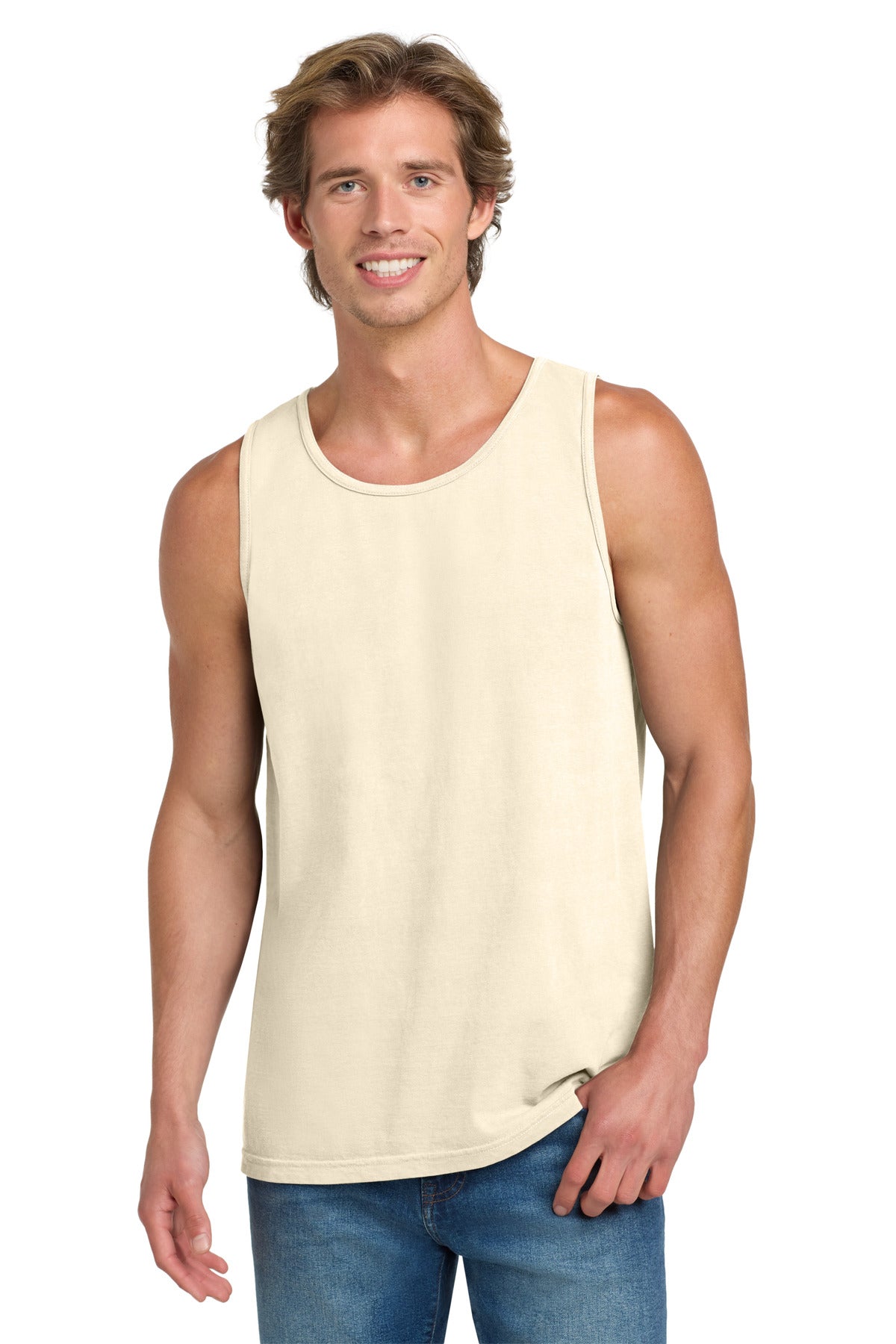 COMFORT COLORS  Heavyweight Ring Spun Tank Top. 9360 - Ivory