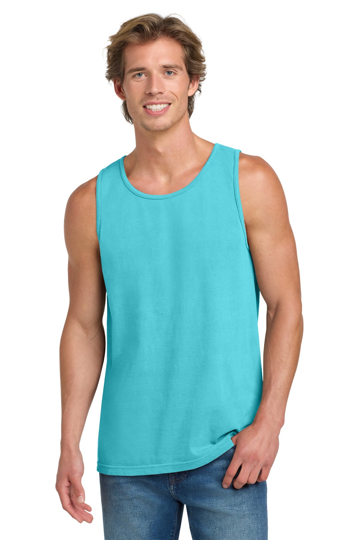 COMFORT COLORS  Heavyweight Ring Spun Tank Top. 9360 - Lagoon
