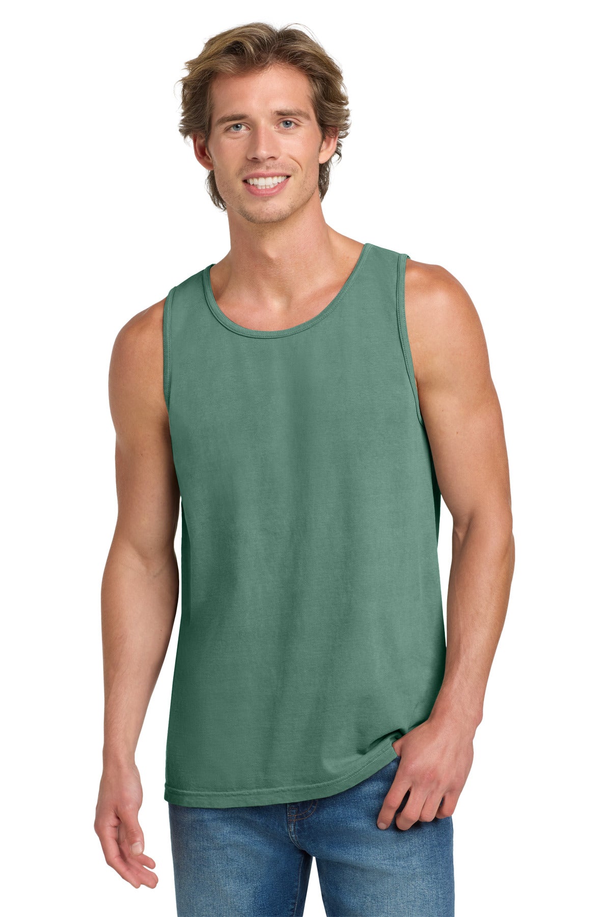 COMFORT COLORS  Heavyweight Ring Spun Tank Top. 9360 - Light Green