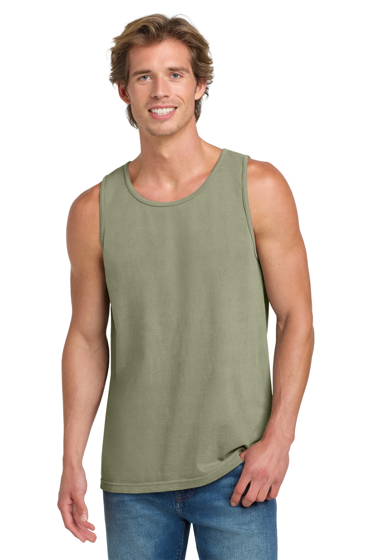 COMFORT COLORS  Heavyweight Ring Spun Tank Top. 9360 - Sandstone