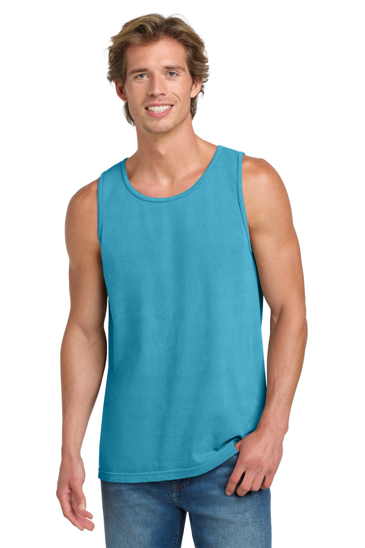 COMFORT COLORS  Heavyweight Ring Spun Tank Top. 9360 - Sapphire