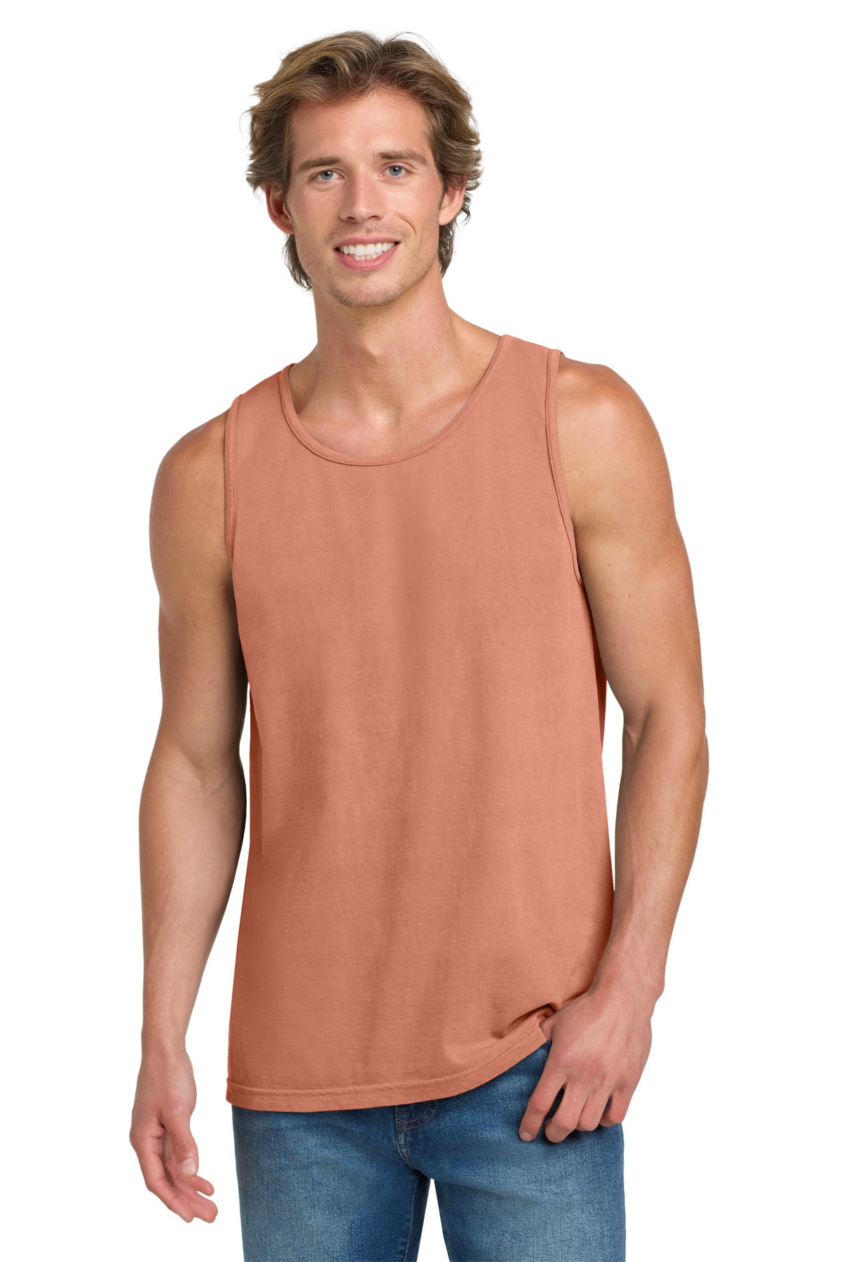 COMFORT COLORS  Heavyweight Ring Spun Tank Top. 9360 - Terracotta