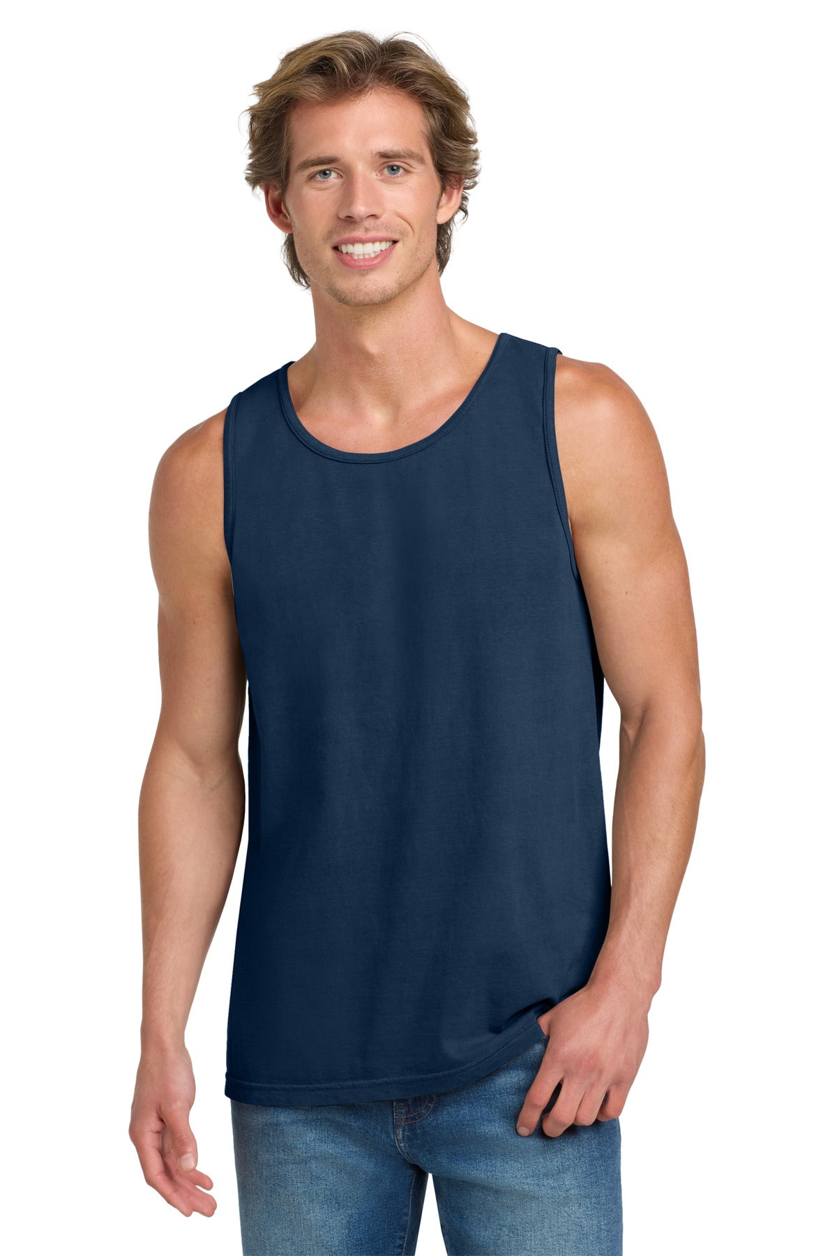 COMFORT COLORS  Heavyweight Ring Spun Tank Top. 9360 - True Navy