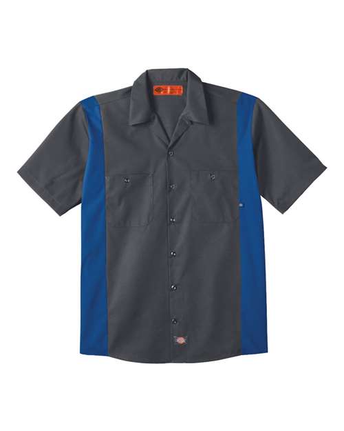 Dickies LS524 - Dark Charcoal/ Royal Blue