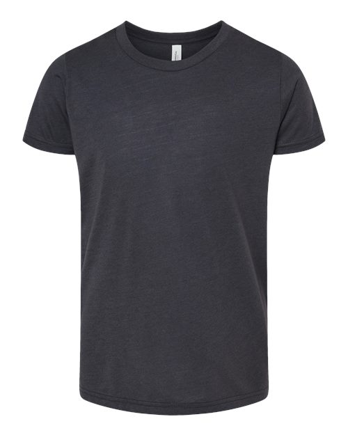 BELLA + CANVAS 3413Y - Solid Dark Grey Triblend