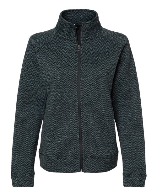 J. America 8716 - Black Herringbone