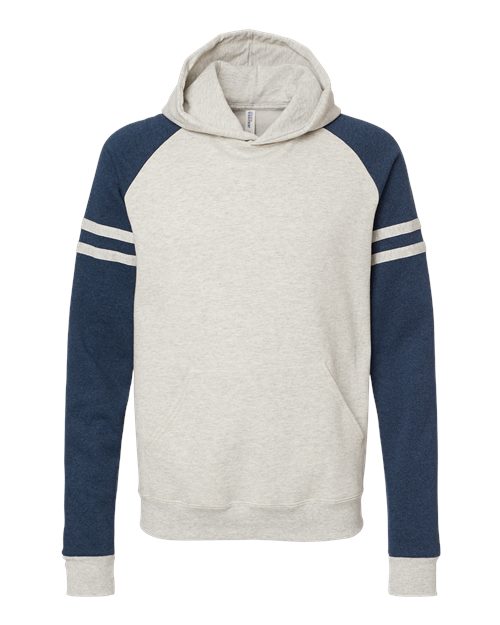 JERZEES 97CR - Oatmeal Heather/ Indigo Heather