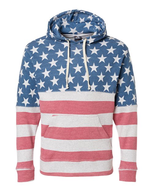 J. America 8871 - Stars & Stripes Triblend