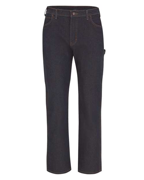 Dickies LU22 - Rinsed Indigo Blue - 39 Unhemmed