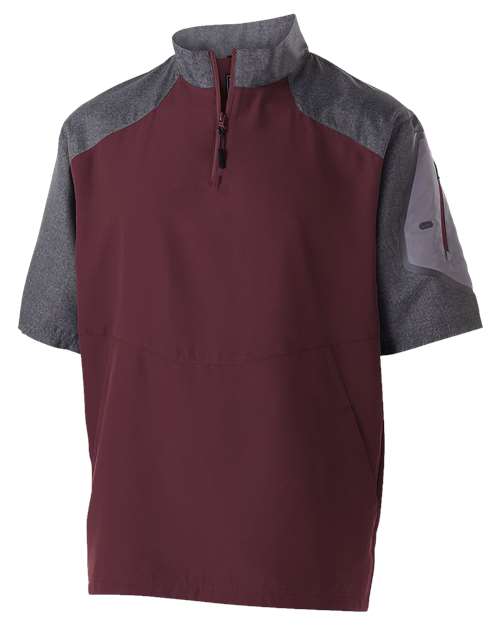 Holloway 229545 - Carbon Print/ Maroon