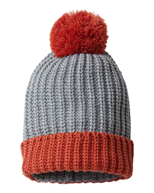 Richardson 143R - Heather Grey/ Rust