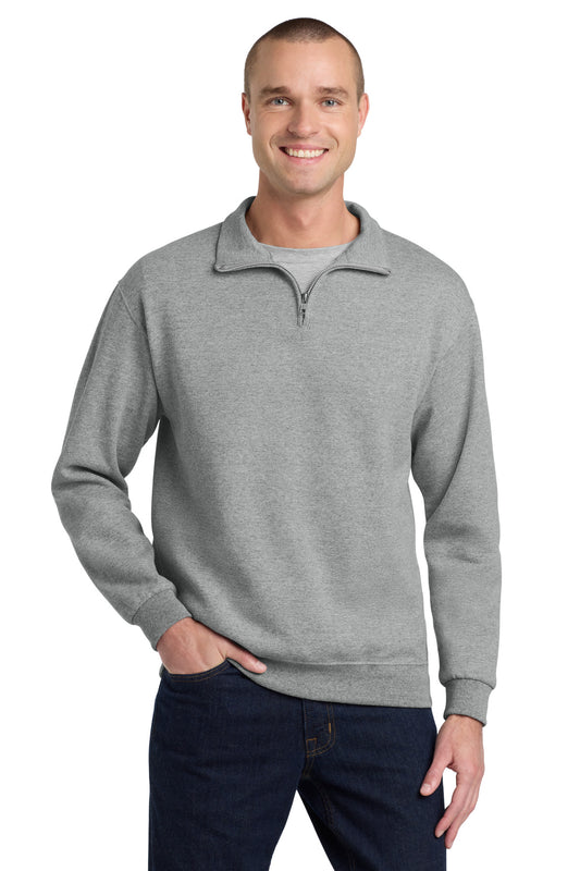 Jerzees - NuBlend 1/4-Zip Cadet Collar Sweatshirt. 995M - Oxford