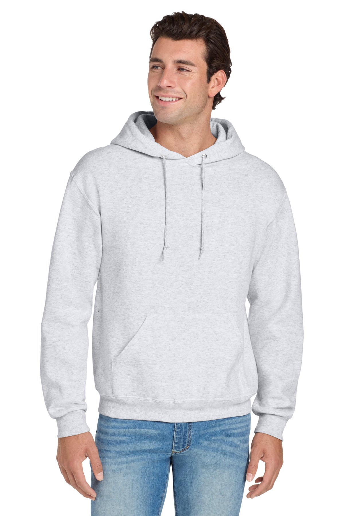 Jerzees NuBlend Pullover Hooded Sweatshirt.  996M - Ash